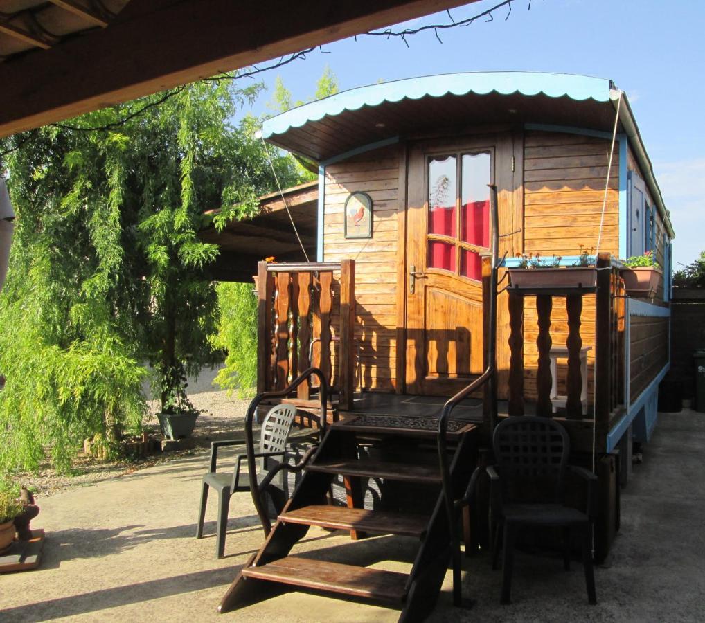 La Roulotte Des Carpates Otel Gaillac Dış mekan fotoğraf